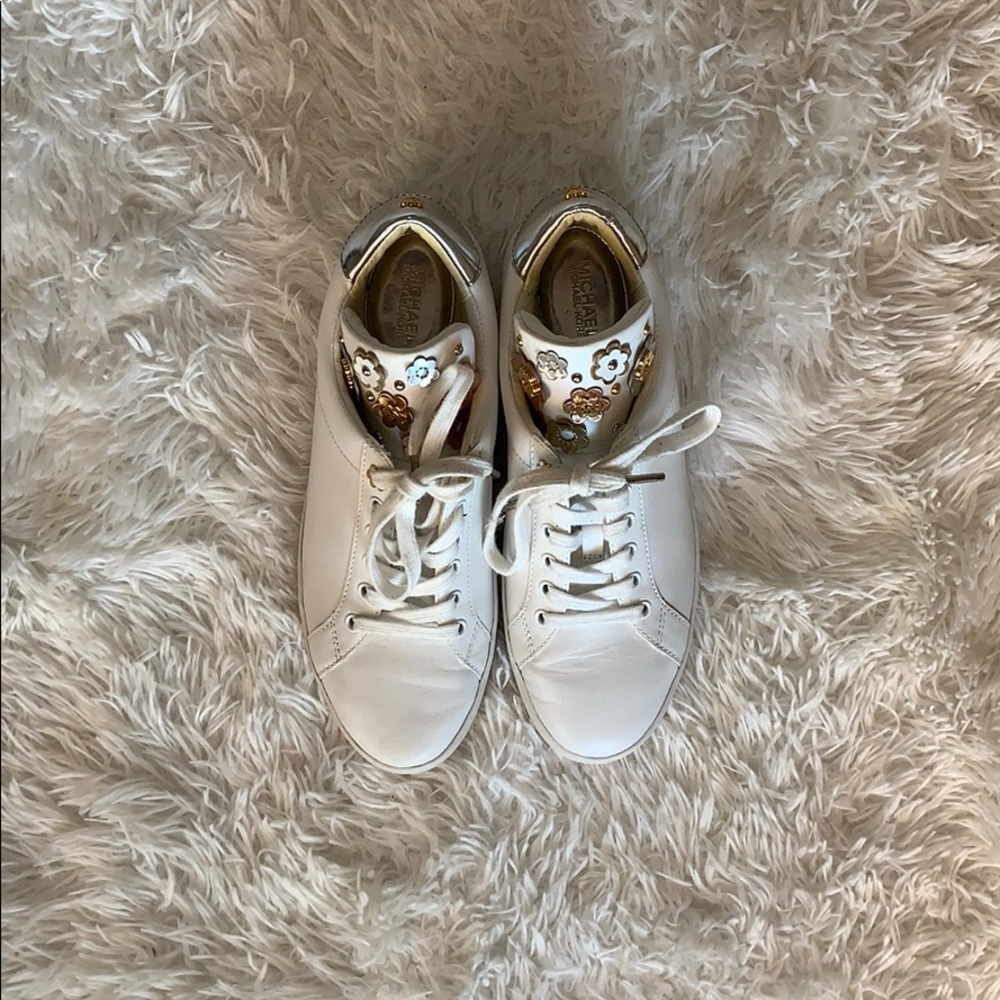 Michael Kors flower sneakers